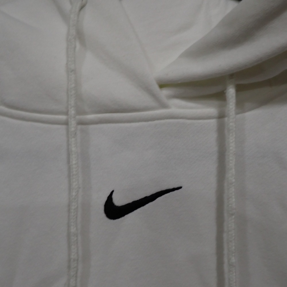 Nike Sportswear Phoenix Fleece Oversized Hoodie White center Swoosh Small - Picture 2 of 5